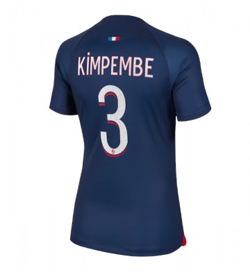 Paris Saint-Germain Presnel Kimpembe #3 Koszulka Podstawowych Kobiety 2023-24 Krótki Rękaw